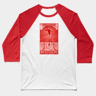 1931 Bicycle Acrobat Champion Baseball T-Shirt